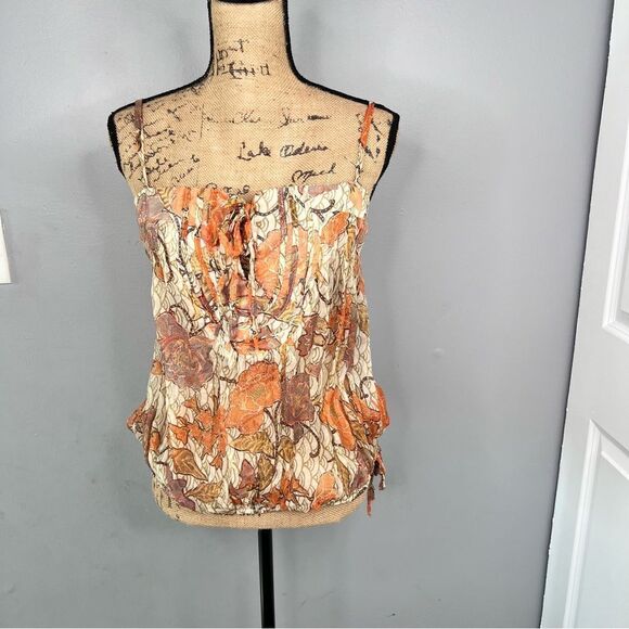 Sz S Soya Paris 100% Silk Floral Camisole $230 MSRP - Picture 3 of 10